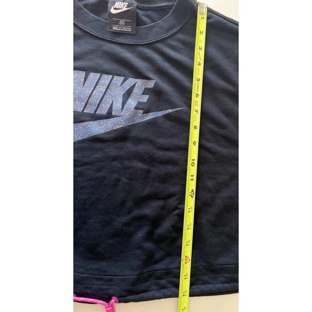 Nike Women's Icon Clash cropped Shirt Black 1X